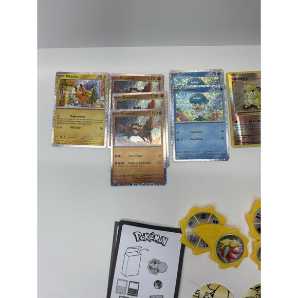Pokemon Mcdonalds Match Battle 2023 Lot Spinners Coins Foil Cards Stage 1 & 2 - Picture 2 of 7